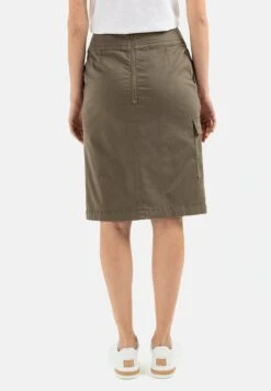 Camel Active Mit Vorderen Schlitz - Wikkelrok - Pine Olive -Only Mode Winkel 0d2e639aecbe4810813737baff91a879