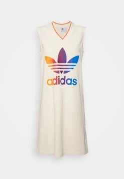 Adidas Originals Adicolor 70S V Neck Dress - Jurk - White -Only Mode Winkel 0d4685c5cfff43b9bf0d82ec9db8c616