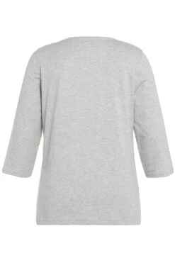 Ulla Popken Bellieva - Longsleeve - Hellgrau Mélange 9 Ulla Popken Bellieva - Longsleeve - Hellgrau Mélange -Only Mode Winkel 0de45332a99f4063a1228adcc4c8c967