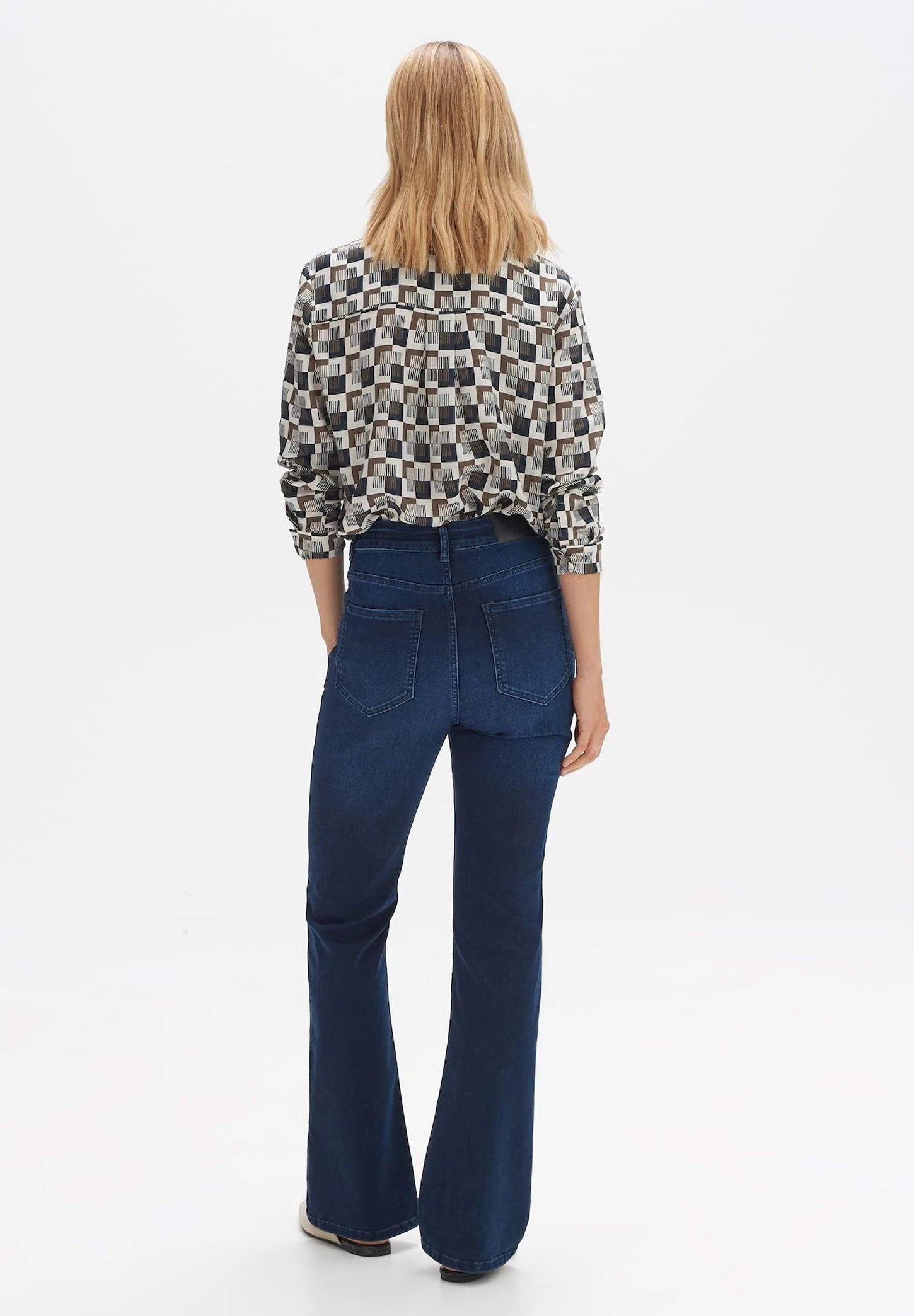 OPUS Edris - Bootcut Jeans - Deep Vintage Blue 3 OPUS Edris - Bootcut Jeans - Deep Vintage Blue - Afbeelding 3