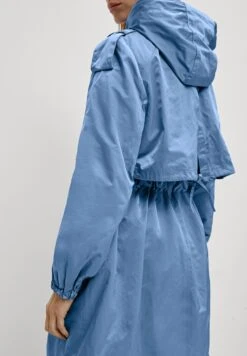 Comma D'Extérieur - Halflange Jas - Himmelblau -Only Mode Winkel 0edfbb045f6b4ddb9761ef801c32efa4