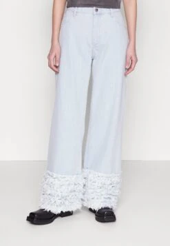 DL1961 Zoie Wide Leg Relaxed Vintage - Flared Jeans - Light-Blue Denim