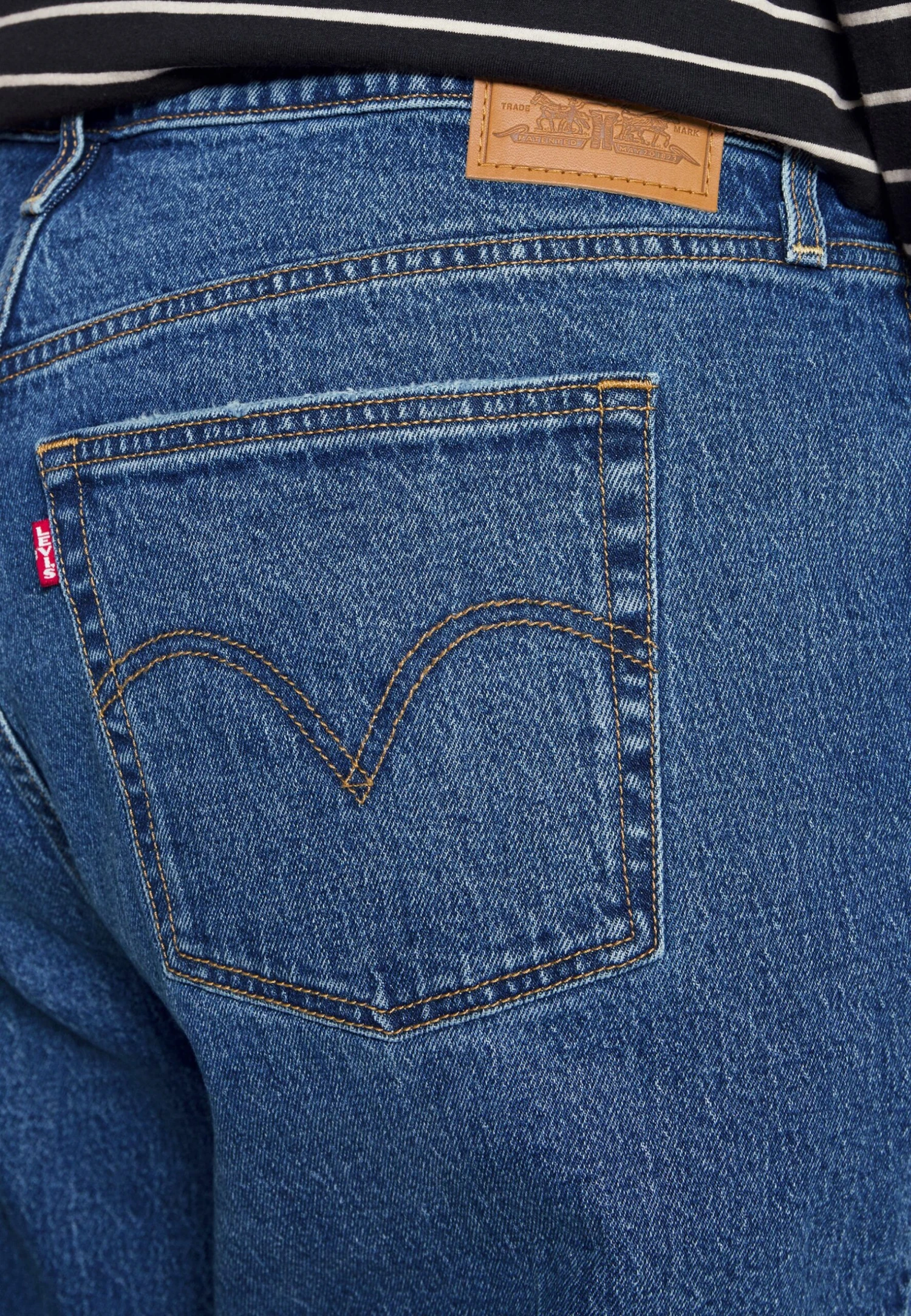 Levi's® Plus Ribcage- Relaxed Fit Jeans - Blue Denim 5 Levi's® Plus Ribcage- Relaxed Fit Jeans - Blue Denim - Afbeelding 5