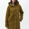 With Hoody - Winterjas - Olive Darb