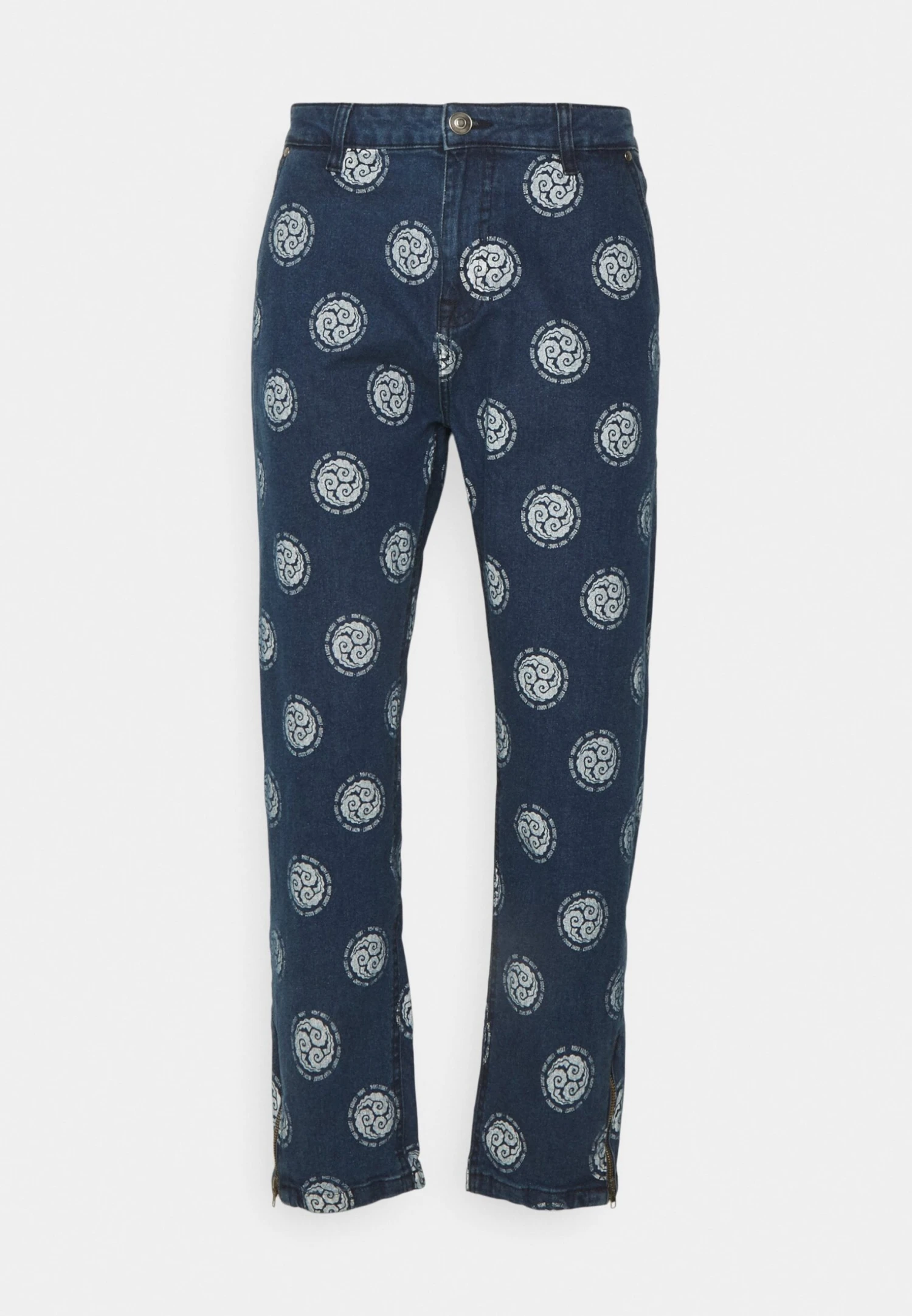 NIGHT ADDICT Unisex - Relaxed Fit Jeans - Blue 1 NIGHT ADDICT Unisex - Relaxed Fit Jeans - Blue