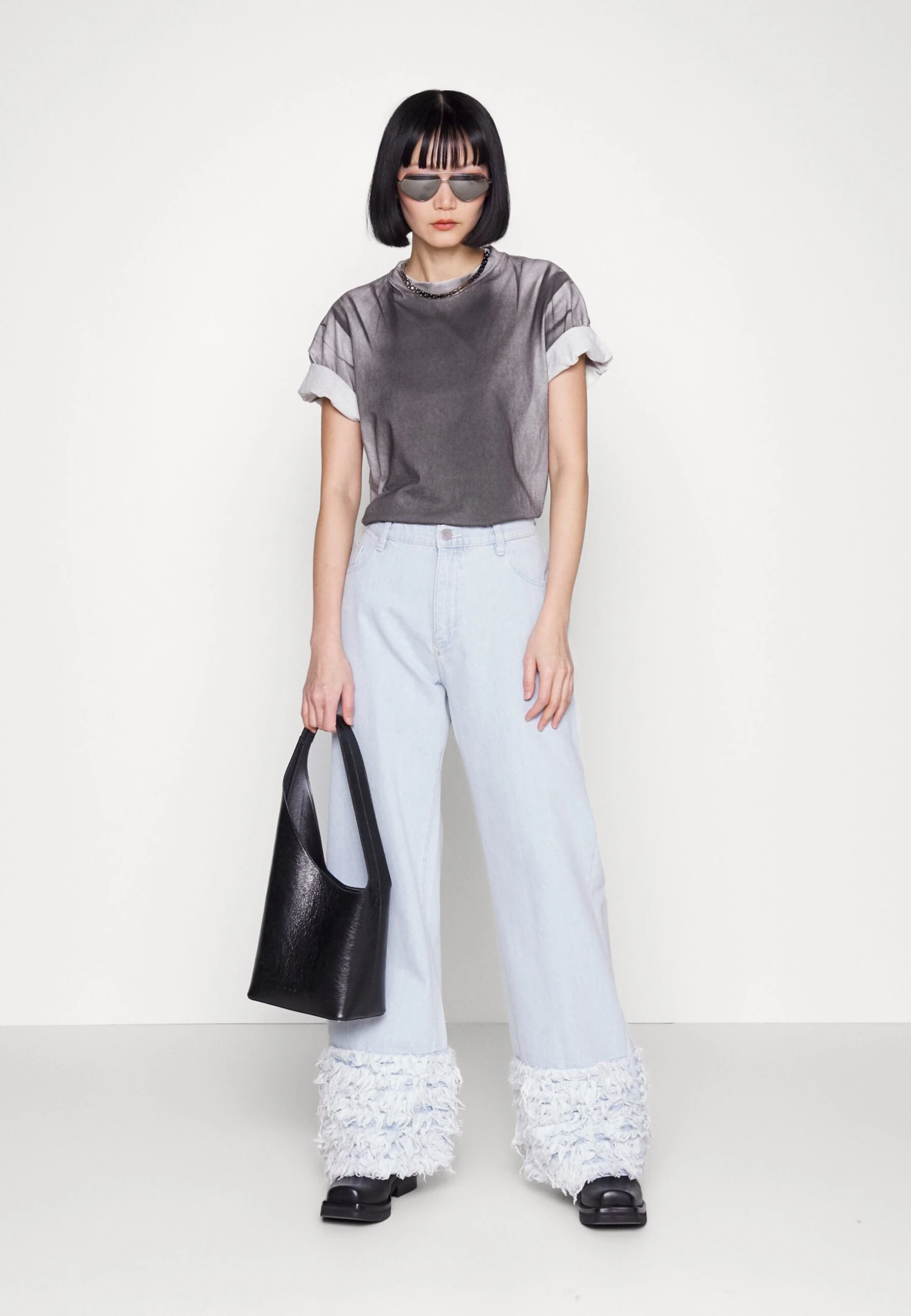 DL1961 Zoie Wide Leg Relaxed Vintage - Flared Jeans - Light-Blue Denim 2 DL1961 Zoie Wide Leg Relaxed Vintage - Flared Jeans - Light-Blue Denim - Afbeelding 2