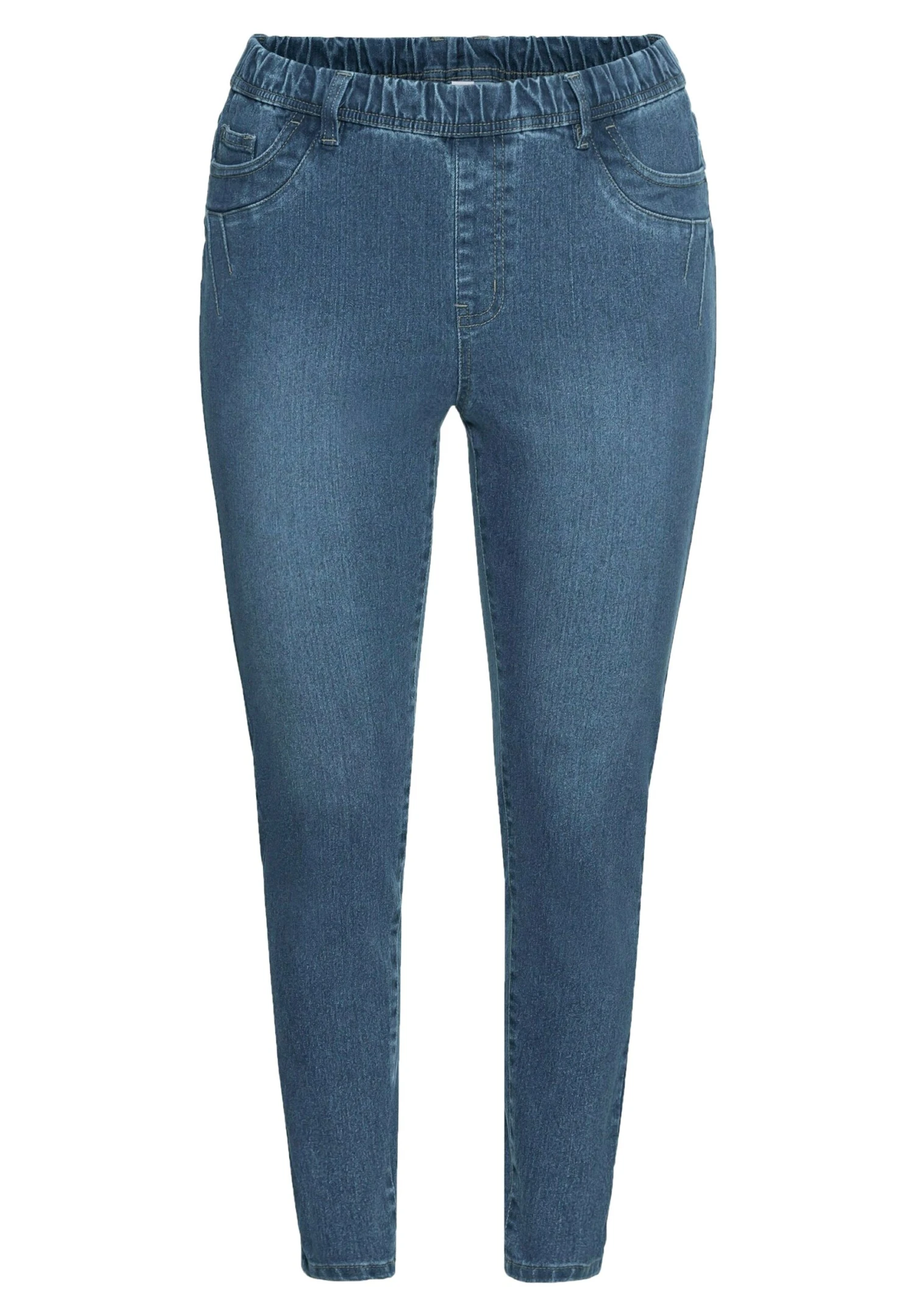 Sheego Jeggings - Light Blue Used Denim 4 Sheego Jeggings - Light Blue Used Denim - Afbeelding 4