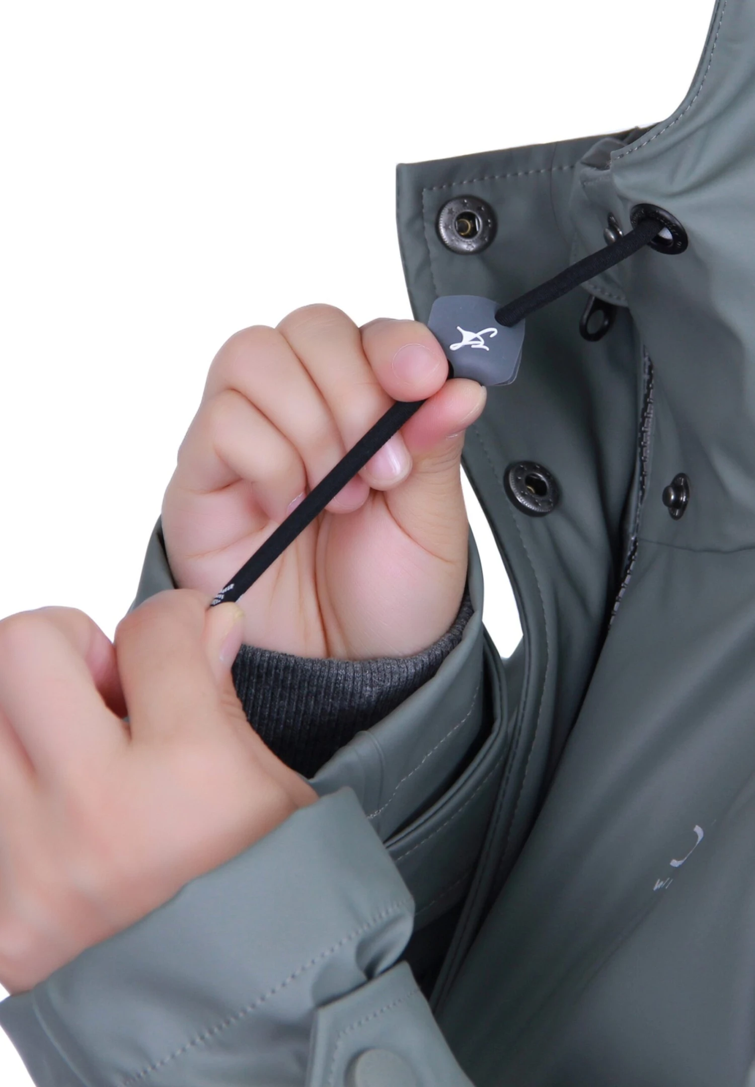 Helen - Halflange Jas - Grün 4 Helen - Halflange Jas - Grün - Afbeelding 4