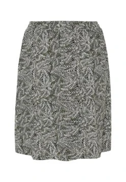 Kaffe Kahazel - A-Lijn Rok - Grape Leaf Black Leaf Print 11 Kaffe Kahazel - A-Lijn Rok - Grape Leaf Black Leaf Print -Only Mode Winkel 1222e791d0a642829ec70374a49729f9