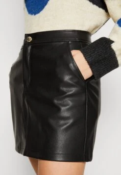 ONLY Onlzippi Lea Skirt - Minirok - Black -Only Mode Winkel 122aa3e716134a80b86d1cad090deb22