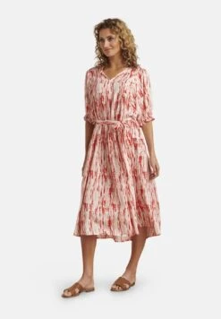 Jurk - Brique Offwhite 11 Jurk - Brique Offwhite -Only Mode Winkel 12360de5537640ffb8c9b67c929d446c