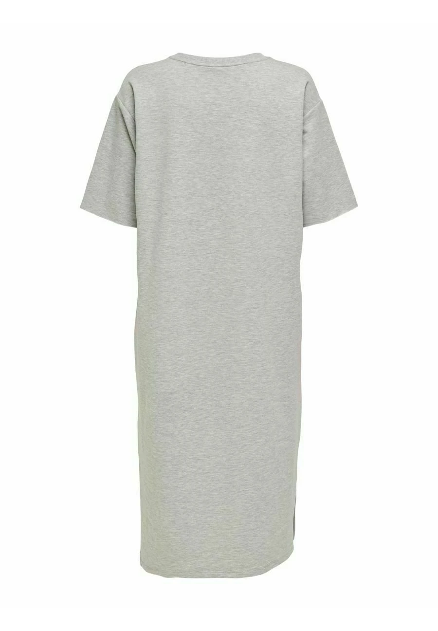 ONLY Jurk - Light Grey Melange 5 ONLY Jurk - Light Grey Melange - Afbeelding 5