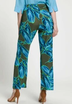 Ulla Popken Elastikbund - Broek - Oliv -Only Mode Winkel 12a893062cde4e9d9ede43ac178879dc