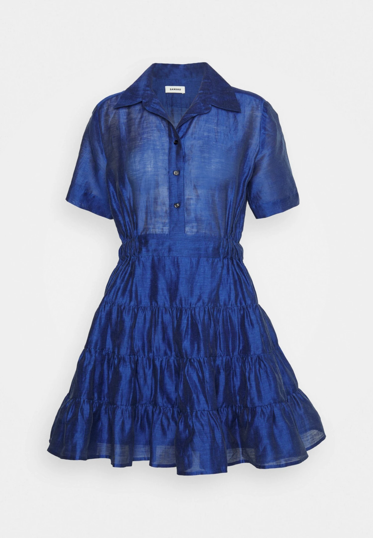 Sandro Cocktailjurk - Bleu Foncé 7 Sandro Cocktailjurk - Bleu Foncé - Afbeelding 7