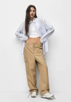 PULL & BEAR Cargobroek - Ochre 8 PULL & BEAR Cargobroek - Ochre -Only Mode Winkel 12efed53e6b94ab7a4d5408109832ac7