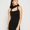 Iets Frans... Cut Out Seamless Dress - Cocktailjurk - Black