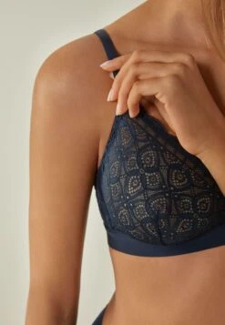 Intimissimi Emma - Triangel Bh - Blau Intense Blue -Only Mode Winkel 131d82d8540b402483fd9ae478139631