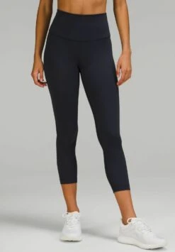 Lululemon Wunder Train Hr Crop 23 True - Legging - True Navy