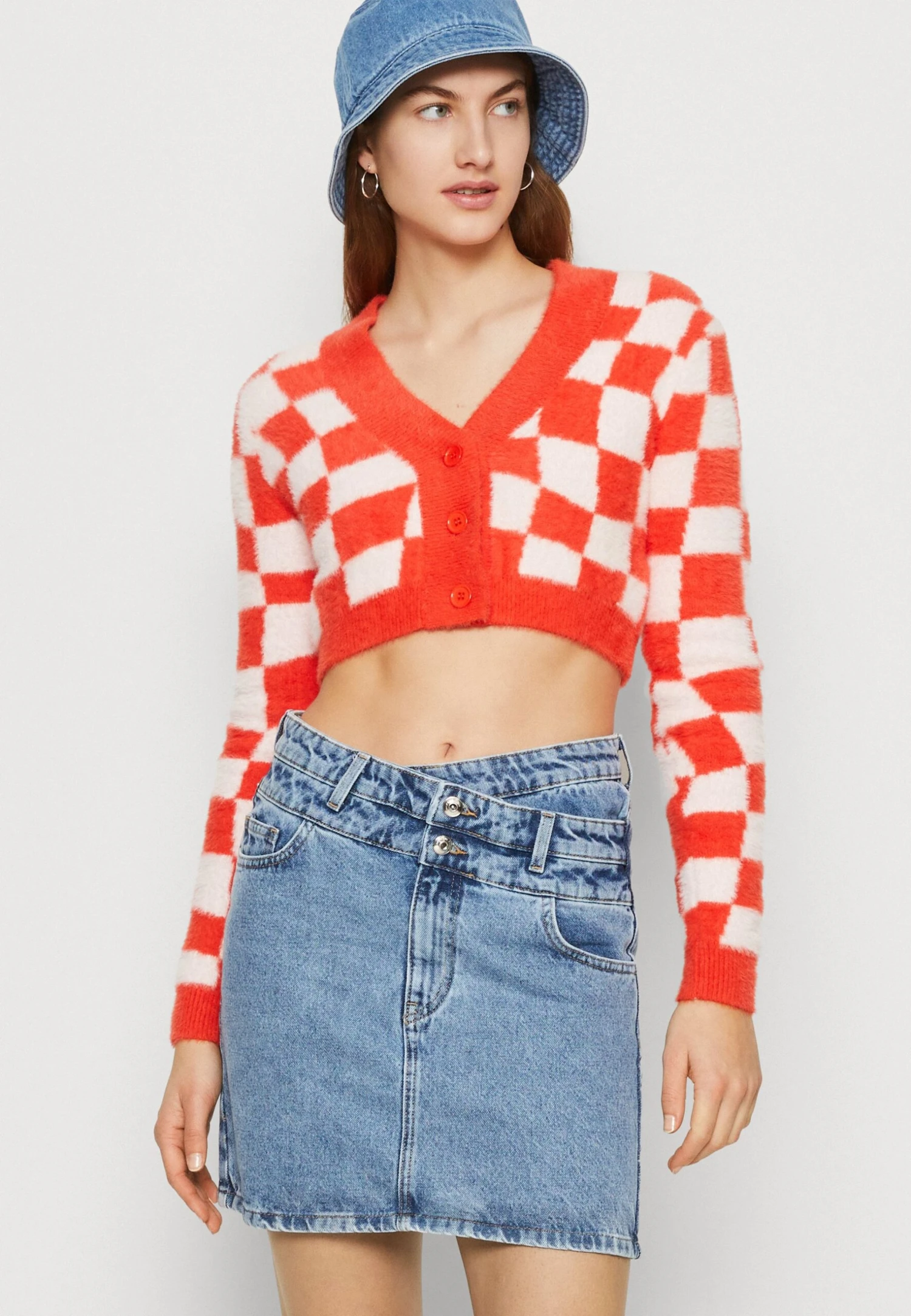 ONLY Onlbillie Uneaven Skirt - Jeansrok - Light Blue Denim 4 ONLY Onlbillie Uneaven Skirt - Jeansrok - Light Blue Denim - Afbeelding 4