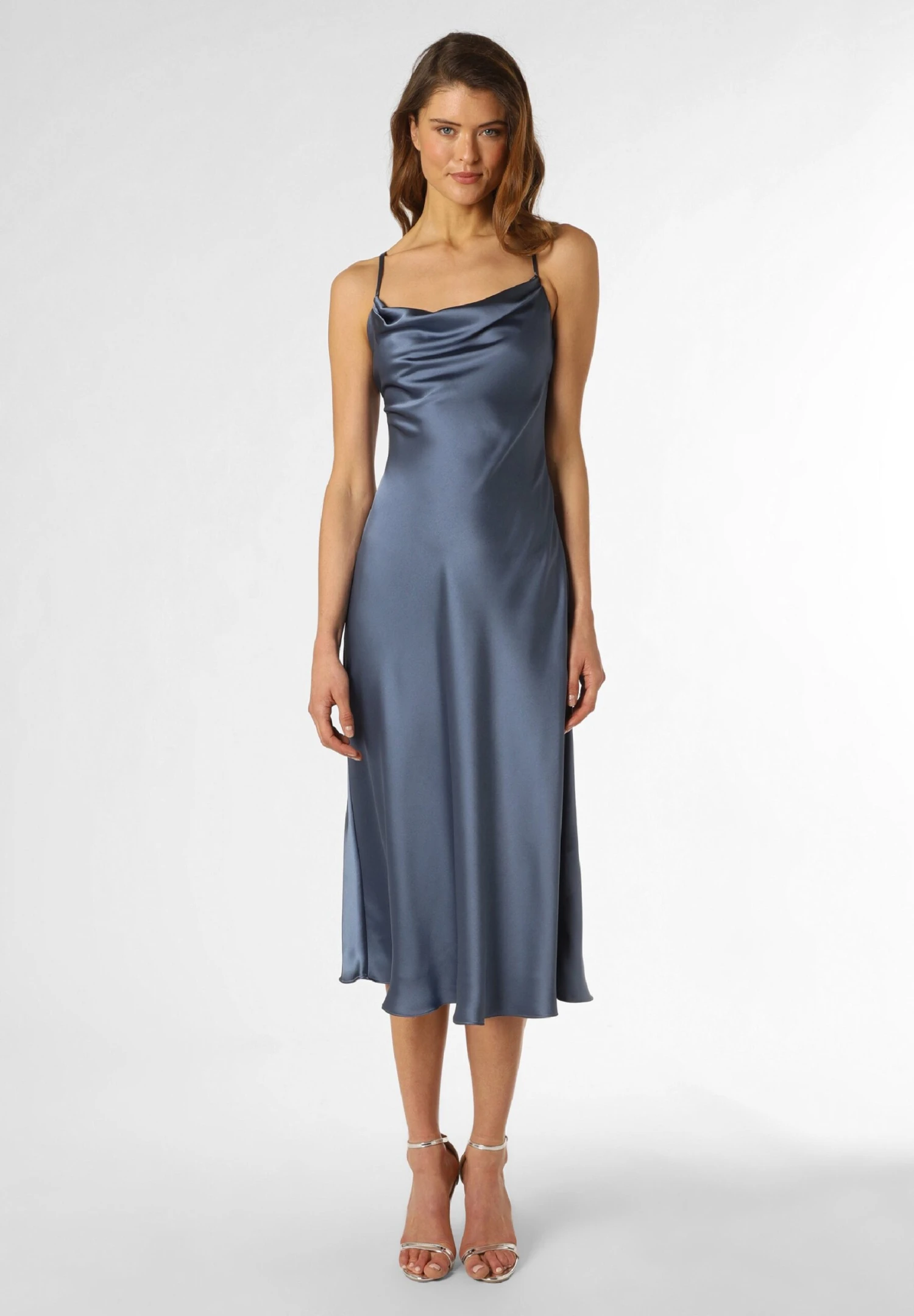 Marie Lund Cocktailjurk - Indigo 1 Marie Lund Cocktailjurk - Indigo