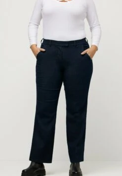 Ulla Popken Flared Jeans - Blue Denim