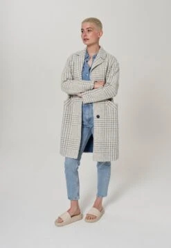 FUCHS SCHMITT Kurzmantel - Mantel - Silber Gem.