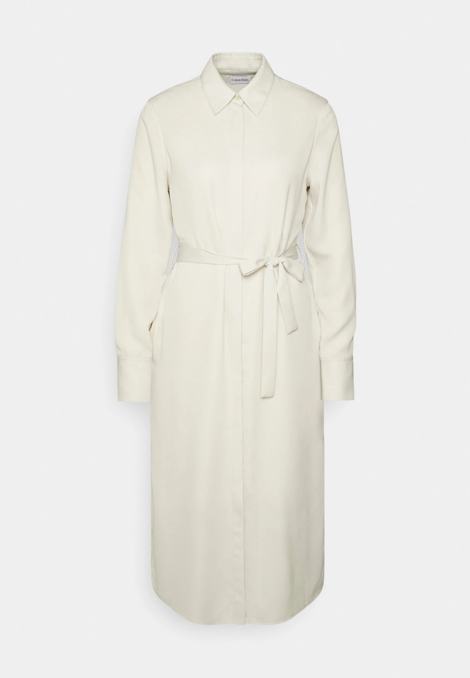 Calvin Klein Recycled Shirt Dress - Jurk - Chalk 6 Calvin Klein Recycled Shirt Dress - Jurk - Chalk - Afbeelding 6