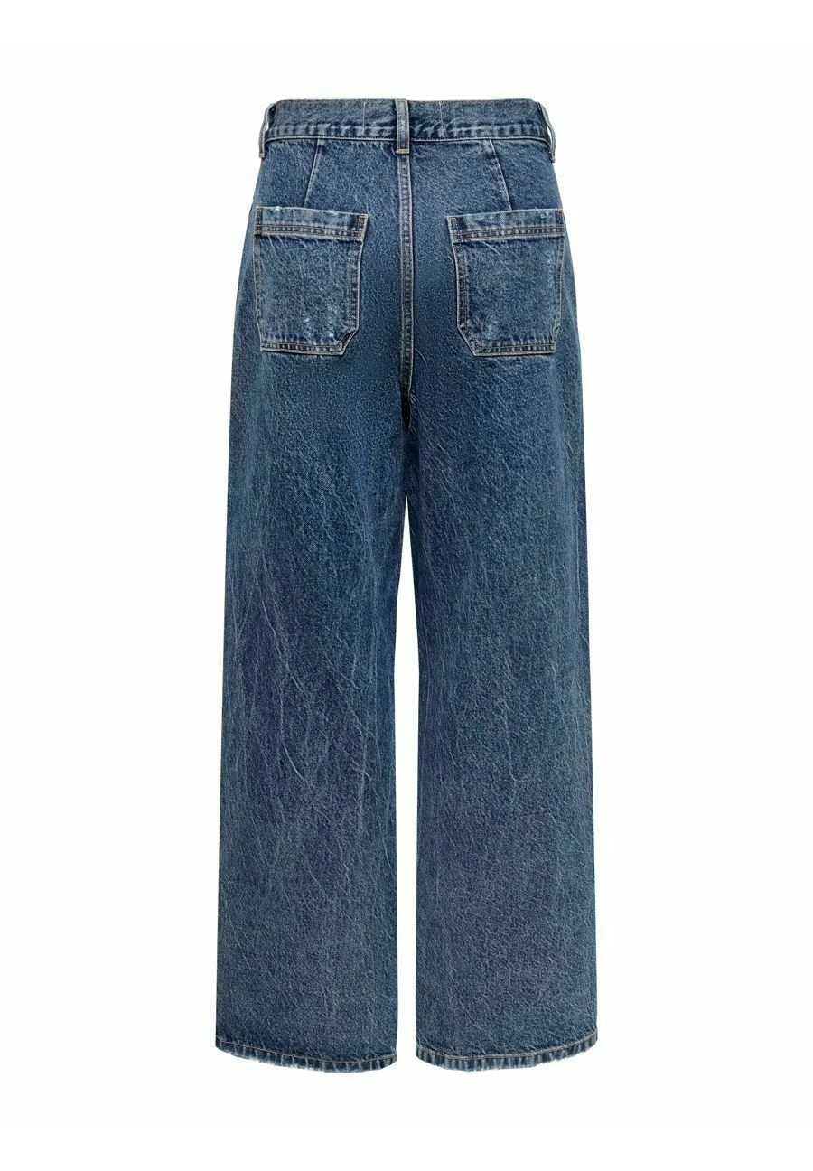 Neobea Wide - Straight Leg Jeans - Dark Blue Denim 2 Neobea Wide - Straight Leg Jeans - Dark Blue Denim - Afbeelding 2