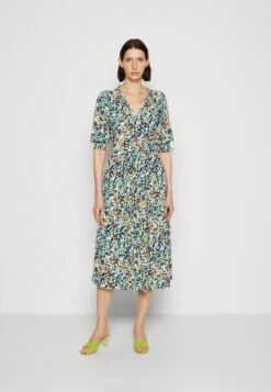 Marks & Spencer Waisted Midi - Jurk - Multi