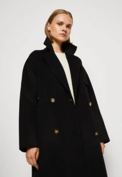 Levia Coat - Mantel - Black -Only Mode Winkel 1482f578b94e488b86ab856af2c0cdaf