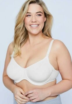 Ulla Popken Push-Up Bh - Schneeweiß