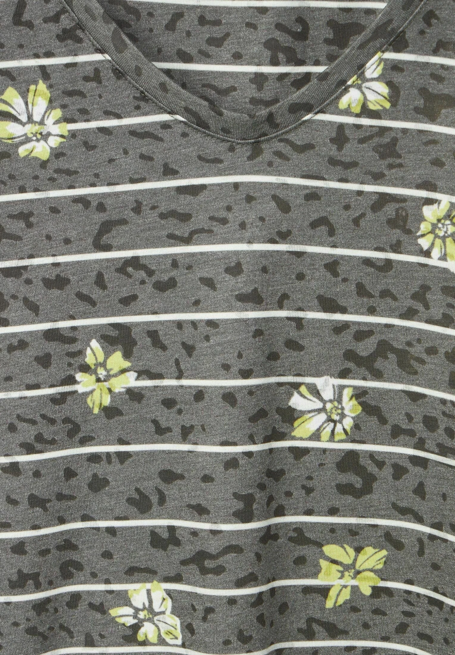 Cecil T-Shirt Print - Grün 5 Cecil T-Shirt Print - Grün - Afbeelding 5