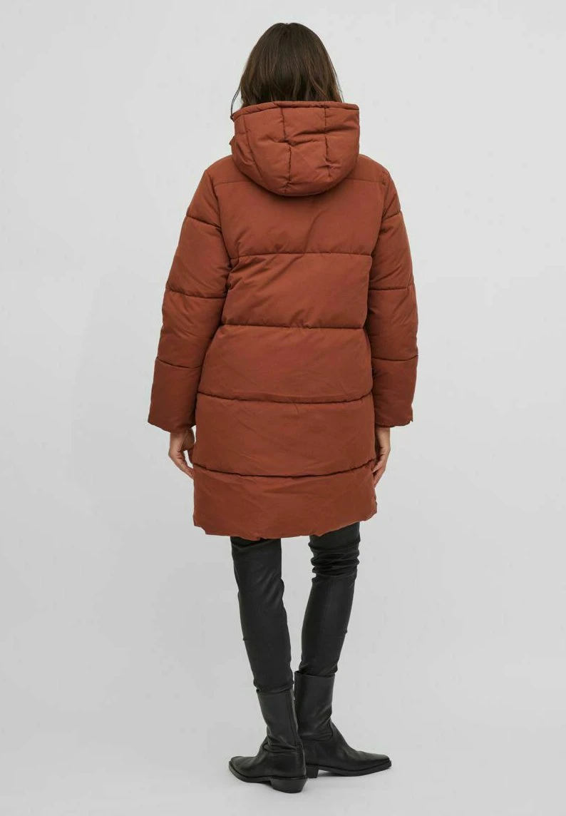 Vila Winterjas - Tobacco Brown 3 Vila Winterjas - Tobacco Brown - Afbeelding 3