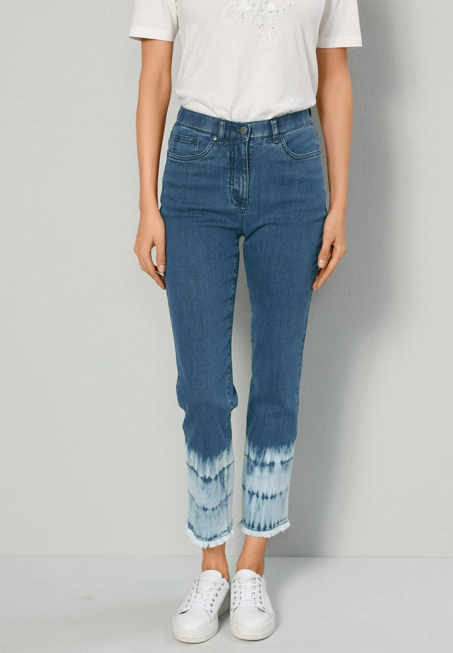 Slim Fit Jeans - Blue Denim 1 Slim Fit Jeans - Blue Denim