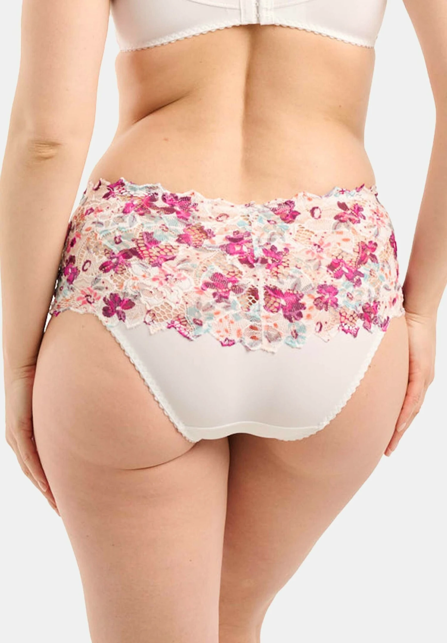 Arum Mosaic - Slip - White & Candy Red 4 Arum Mosaic - Slip - White & Candy Red - Afbeelding 4