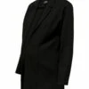 ONLY MATERNITY Mama- Halflange Jas - Black