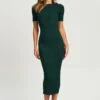 Tussah Leona - Etui-Jurk - Emerald