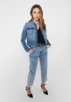 ONLY Straight Fit Jeans Onlhavana Life Hw Carot Cropped - Straight Leg Jeans - Medium Blue Denim 10 ONLY Straight Fit Jeans Onlhavana Life Hw Carot Cropped - Straight Leg Jeans - Medium Blue Denim -Only Mode Winkel 1733ae8ab989426b9ce1e5baabee4f5b