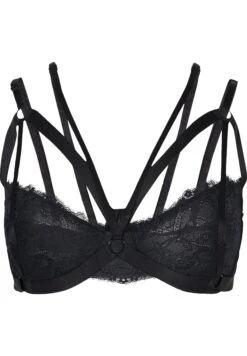 Mit String-Details - Beugel Bh - Black -Only Mode Winkel 176db7f83a23410795deb0379180b0df