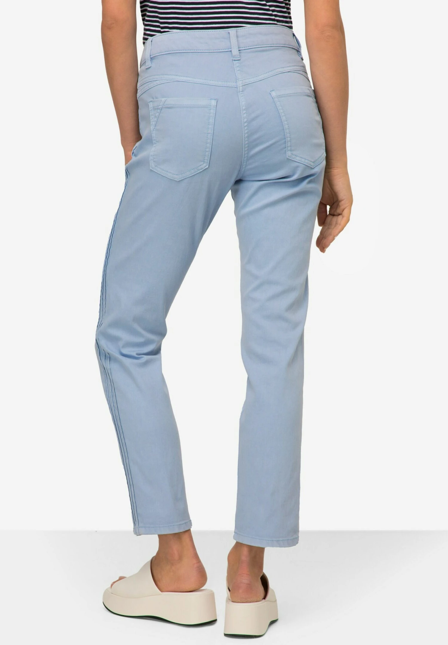Slim Fit Jeans - Light Blue 3 Slim Fit Jeans - Light Blue - Afbeelding 3