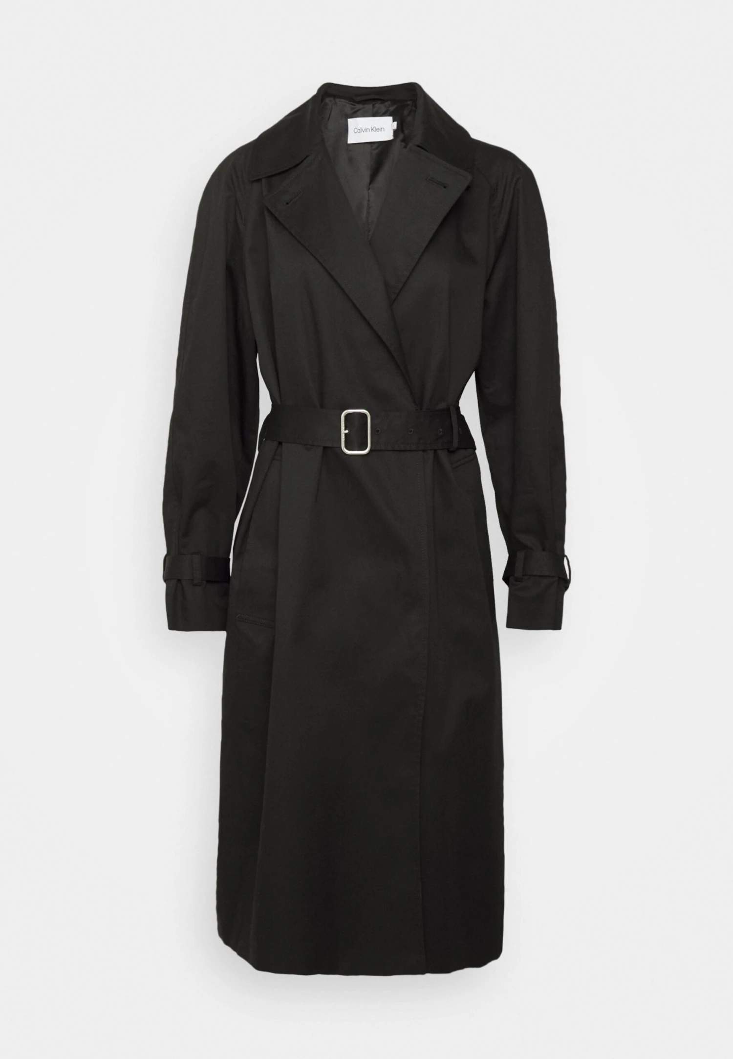 Calvin Klein Essential - Trenchcoat - Black 4 Calvin Klein Essential - Trenchcoat - Black - Afbeelding 4