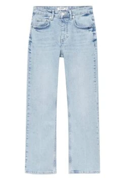 PULL & BEAR Flared High-Waist - Straight Leg Jeans - Blue Denim 13 PULL & BEAR Flared High-Waist - Straight Leg Jeans - Blue Denim -Only Mode Winkel 183e1f67a7b8499b8eebfb5dbe407d56