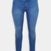 Vero Moda Curve Vmfanya- Slim Fit Jeans - Medium Blue Denim