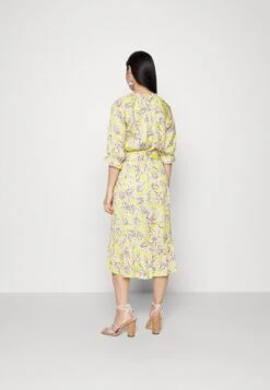 MARC CAIN Cocktailjurk - Lemon Green