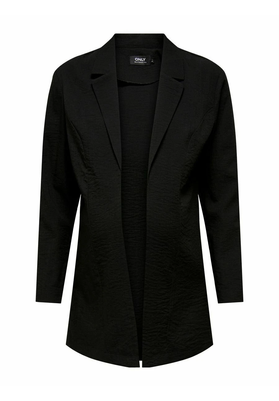 ONLY MATERNITY Mama- Halflange Jas - Black 2 ONLY MATERNITY Mama- Halflange Jas - Black - Afbeelding 2