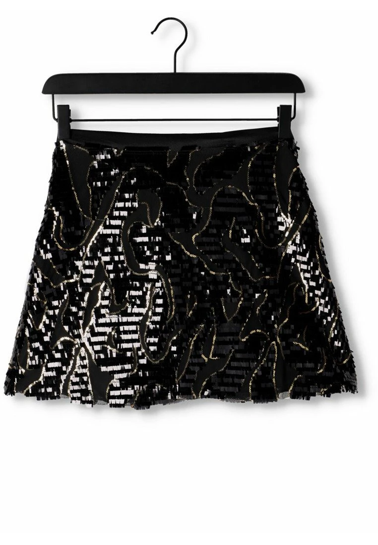 Silvian Heach A-Lijn Rok - Zwart 4 Silvian Heach A-Lijn Rok - Zwart - Afbeelding 4