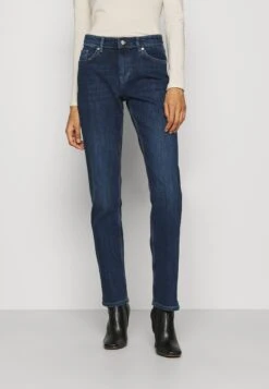 S.Oliver Lang - Straight Leg Jeans - Blue Stret