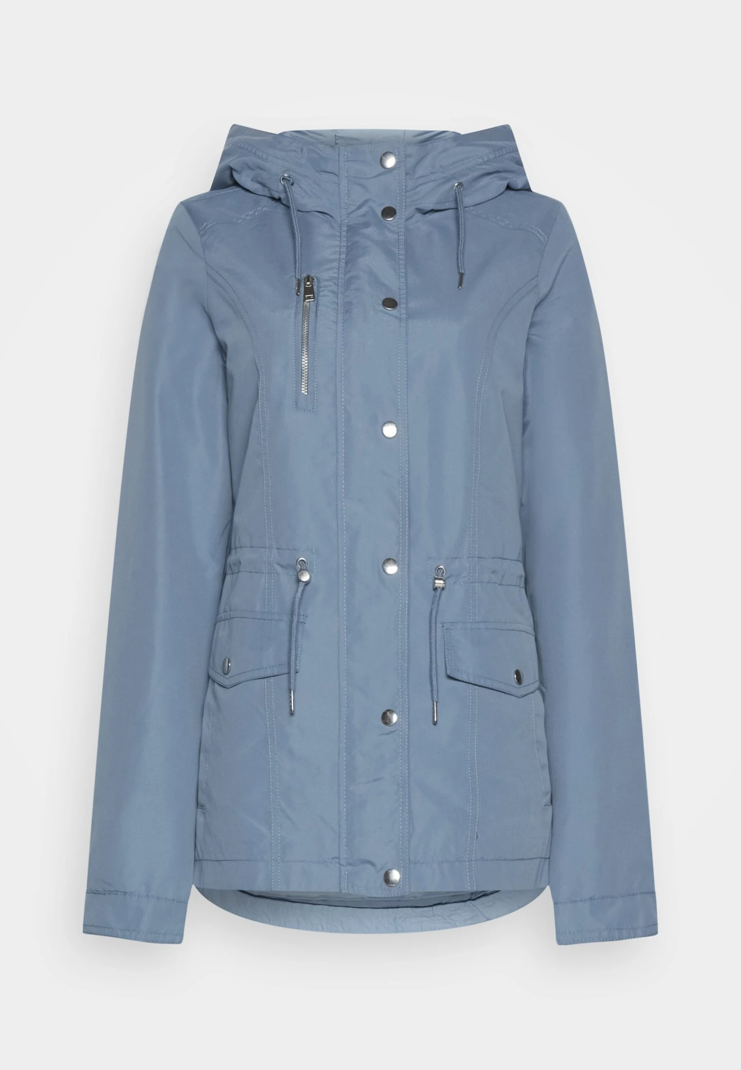 Vero Moda Tall Vmpernillefie Short- Parka - China Blue 1 Vero Moda Tall Vmpernillefie Short- Parka - China Blue