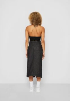 URBAN CLASSICS Kokerrok - Black Washed 8 URBAN CLASSICS Kokerrok - Black Washed -Only Mode Winkel 1a584776808f46388c17fc64887c780f