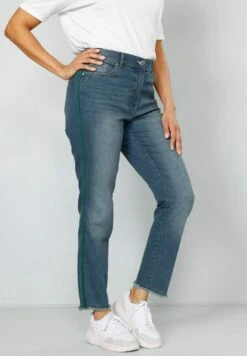 Slim Fit Jeans - Blue Bleached